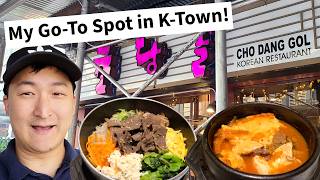 NYCs BEST RATED Korean Spot Besides BBQ Cho Dang Gol in NYC KTown 초당골 [upl. by Terrilyn]