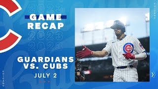 Cubs vs Guardians Game Highlights  7223 [upl. by Aissila467]