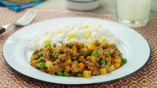 Picadillo a la Mexicana Casero [upl. by Natloz184]