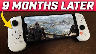 BackBone One PlayStation Accessory REVIEW  9 months later [upl. by Nirroc621]