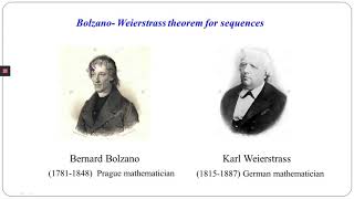 Bolzano Weierstrass Theorem for sequences by M Arokiasamy [upl. by Lardner]