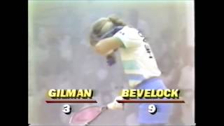 1988 US Racquetball National Championships Womens Singles Final  Bevelock vs Gould [upl. by Trebla]