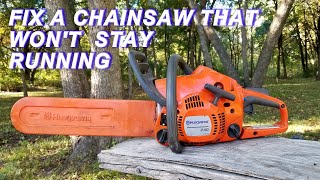 Tip How to Adjust the Chain on Your Craftsman Chainsaw [upl. by Ennovihc]