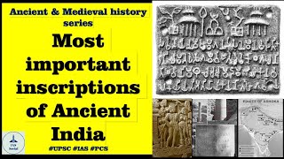 Most Important Inscriptions of Ancient India [upl. by Alcock]