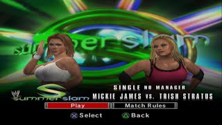 Mickie James vs Trish Stratus Single [upl. by Marvin]