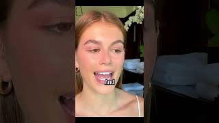 Kaia Gerber’s💄💄💋👄 Guide to Sun Kissed Makeup kaiagerber fashion model viralshorts [upl. by Mommy]