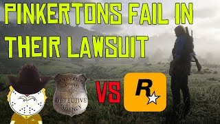 Pinkertons Fail In Their Lawsuit Against Rockstar Over Red Dead Redemption 2 [upl. by Aliban]