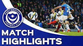 Highlights Portsmouth 11 Oxford United [upl. by Anyahs]