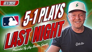 MLB Picks Today 812024  FREE MLB Best Bets Predictions and Player Props [upl. by Gulick]