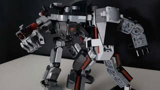 lego mech fight [upl. by Letnohs]