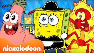 SpongeBob  Het BESTE van SpongeBob seizoen 3  Compilatie van 60 minuten  Nickelodeon Nederlands [upl. by Ainoyek]