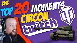 3 Circon TOP 20 Moments  World of Tanks [upl. by Kirsti678]