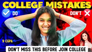 College Life बर्बाद Hone Se Bacha Lo  7 Biggest Mistakes College Students Must Avoid collegelife [upl. by Boatwright149]