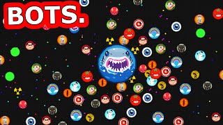 Agario  ANTIBOTS WORLD RECORD Agario Gameplay [upl. by Repsag167]