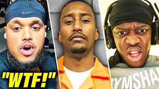 YouTubers React To Yung Filly Being Arrested For Horrific Crimes Chunkz KSI amp More [upl. by Hillari]