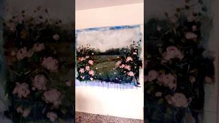 Morgonluften bär på en doft av rosor🌹 art painting vintagestyle tavla [upl. by Hunger]