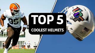 Top 5 Football Helmets of the Week  Episode 02 [upl. by Aissatsana604]