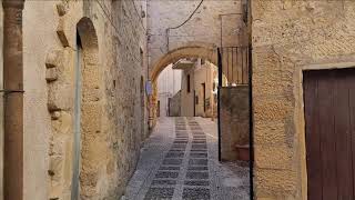 Walking Tour in Salemi Sicily  Italy FHD [upl. by Ku]