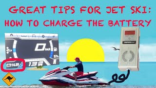 How to Charge Jet Ski Battery Great Tips for Jet Ski [upl. by Bravin]