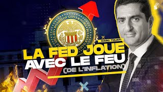 Marc Touati  la FED joue avec le feu de l’inflation [upl. by Annahsed]