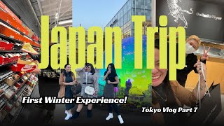 First Japan Winter Experience Tokyo Skytree Seventeen Cafe Kura Sushi Mitsui Premium Outlet [upl. by Ainsworth]