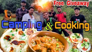 Camping amp Cooking Vlog  Group camping  Camping in Forest [upl. by Lilia]