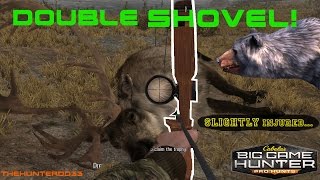 Cabelas BIG GAME HUNTER The Legendary DOUBLE SHOVEL PRO HUNTS7 [upl. by Radbourne]