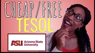 How to get a freecheap online TESOLTEFL [upl. by Lyris]