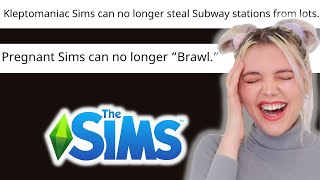 The SIMS The funniest patch notes [upl. by Ainej884]