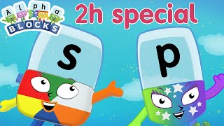 Alphablocks Weekend Special   Learn to Read  officialalphablocks [upl. by Zabrina255]