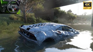 Rebuilding Lamborghini Sesto Elemento Forza Horizon 5 Logitech G29 Stering Wheel GamePlay [upl. by Kernan]