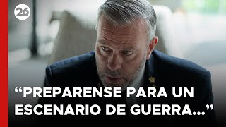 🚨 ADVERTENCIA del JEFE de la OTAN quotPreparense para un ESCENARIO DE GUERRAquot [upl. by Tenahs]