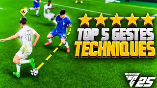 5 Gestes Techniques EFFICACES à Maîtriser sur FC 25 🔥  TUTO [upl. by Galasyn]