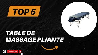 Top 5 Meilleure Table de Massage Pliante 2024 [upl. by Baudin270]