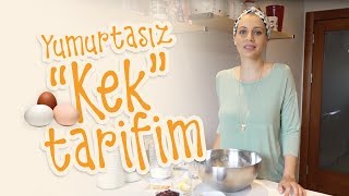 Alerjik Çocuklar İçin Yumurtasız Kek Tarifi [upl. by Atkinson]