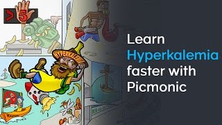 Learn Hyperkalemia Faster with Picmonic NCLEX® Nursing School [upl. by Acisey]