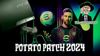 NUEVO eFootball 2024 PS3  POTATO PATCH Revive el Fútbol [upl. by Adnamal521]