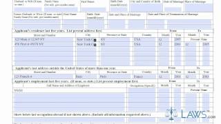 Learn How to Fill the Form G325A A Biographic Data Sheet [upl. by Lateehs]