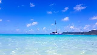 Whitsundays Cruise and Whitehaven Beach Australia  360 Degrees travel video [upl. by Ednihek]