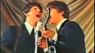 BEATLES LIVE 1963 She Loves You amp Twist and Shout in Gorgeous Color [upl. by Etnoed]