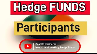 Hedge Fund industry  key participants [upl. by Sharai]