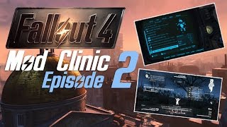 FALLOUT 4 Mod Clinic 2  DEFUI  HUD amp Inventory Overhaul [upl. by Annaid706]