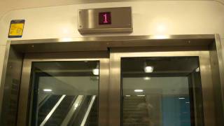 ITK AB MRL Traction elevators  Gallerian MALL Stockholm Sweden [upl. by Eselahs]