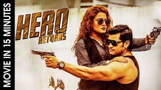 HERO RETURNS  Movie In 15 Minutes 2022  Rekha Thapa Sabin Shrestha  New Nepali Movie [upl. by Emerick589]