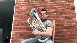 Testing The Besson Prestige 20522 Euphonium and The Adams E2LT Euphonium [upl. by Amorita]