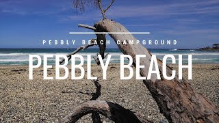 PEBBLY BEACH Campground  AWESOME Creek CROSSING Australia [upl. by Marsden]