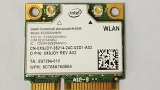 Wifi карта For intel N6205 24G 5G c Китая [upl. by Aroon]