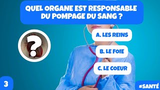 🧠 Quiz de culture générale  Santé Science Mode amp Plus 🎮 [upl. by Nickerson248]