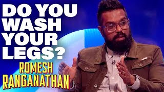 Why Arent People Washing Their Legs  Romesh Ranganathan [upl. by Joappa358]