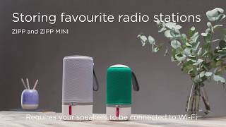 How to store and change your favourite radio stations on ZIPP and ZIPP MINI [upl. by Larual]